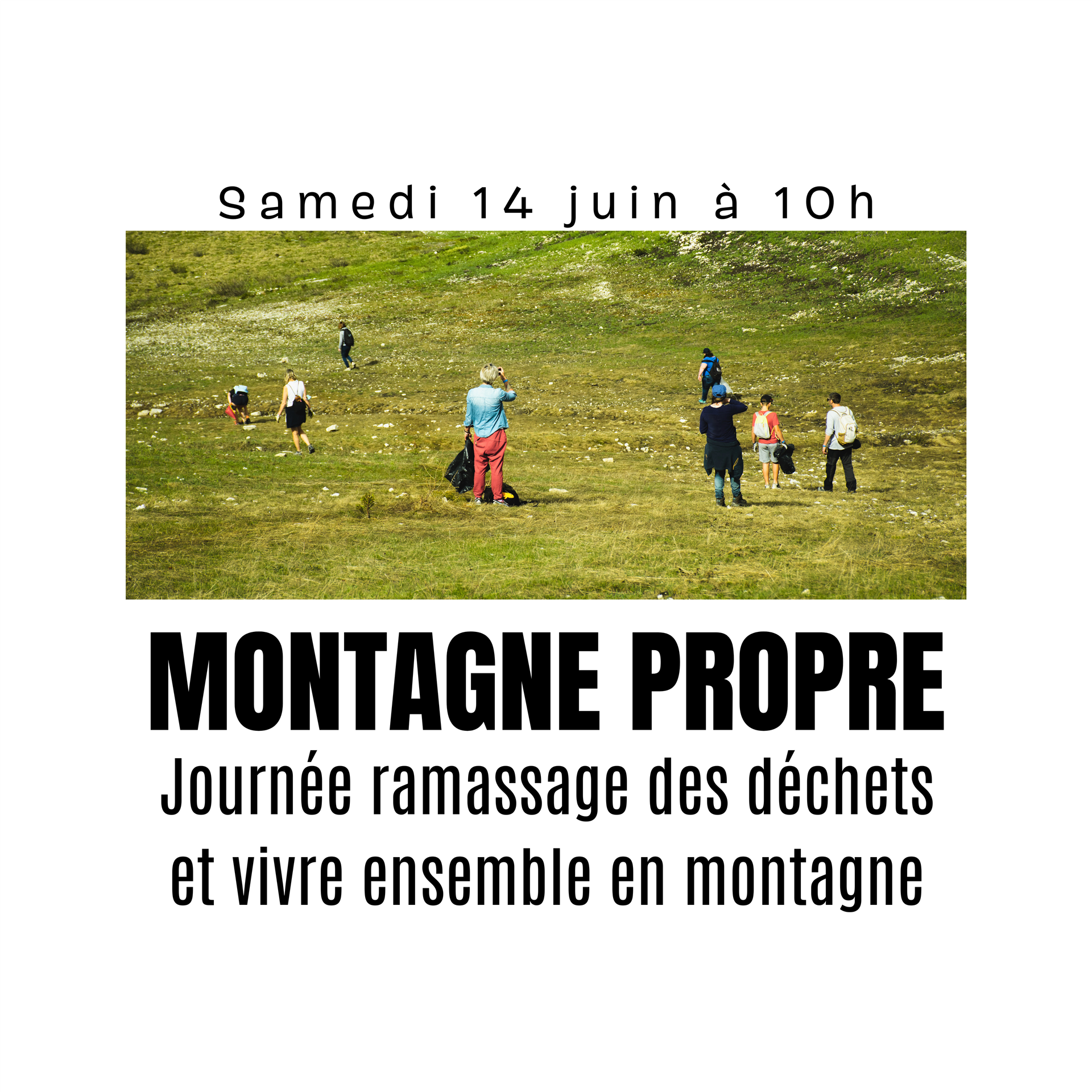 Montagne propre 