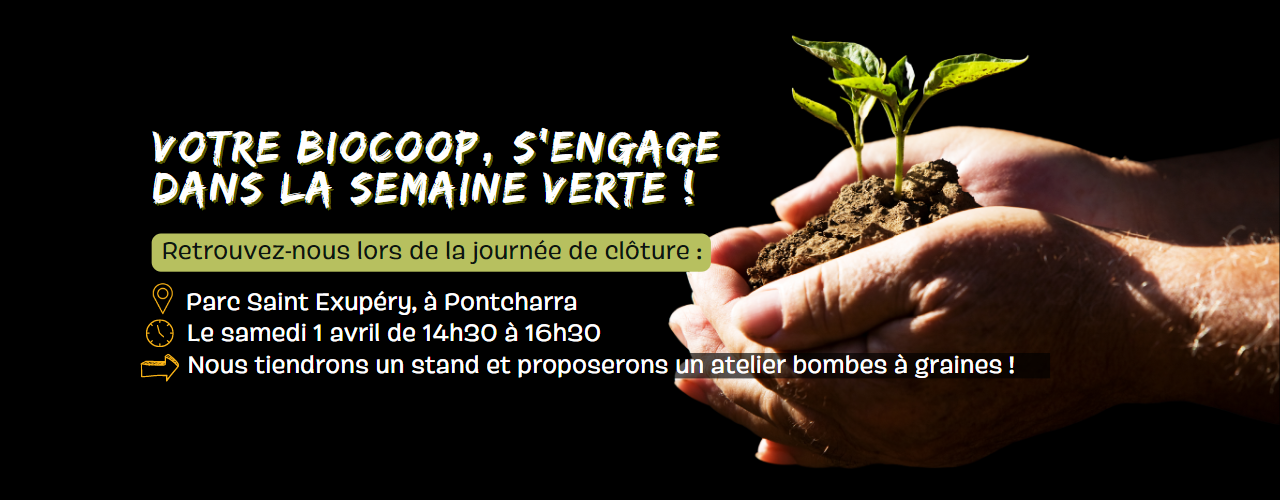 Biocoop Bréda et la semaine verte !