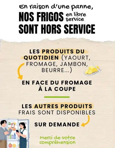panne de frigo