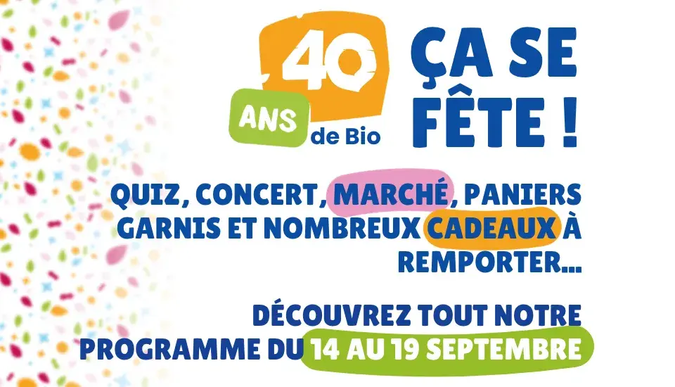 40 ans de biocoop